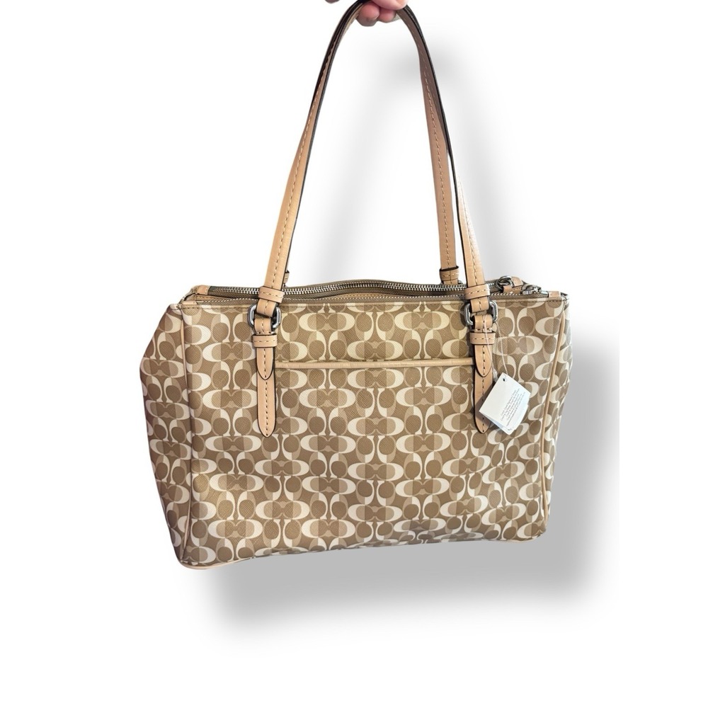 Y2k COACH Peyton Dream C Jordan Double Zip Carryall Shoulder‎ Bag NEW WITH TAG - Picture 2 of 8